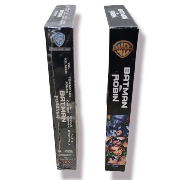 Batman and Robin & Batman Forever VHS combo with Inserts. - Picture 3 of 5